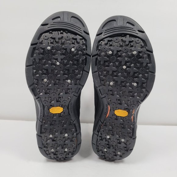 Orvis by Korkers Men's Hiking Vibram Removable Soles Brown Boots 3R40 US Size 11 - Picture 7 of 8